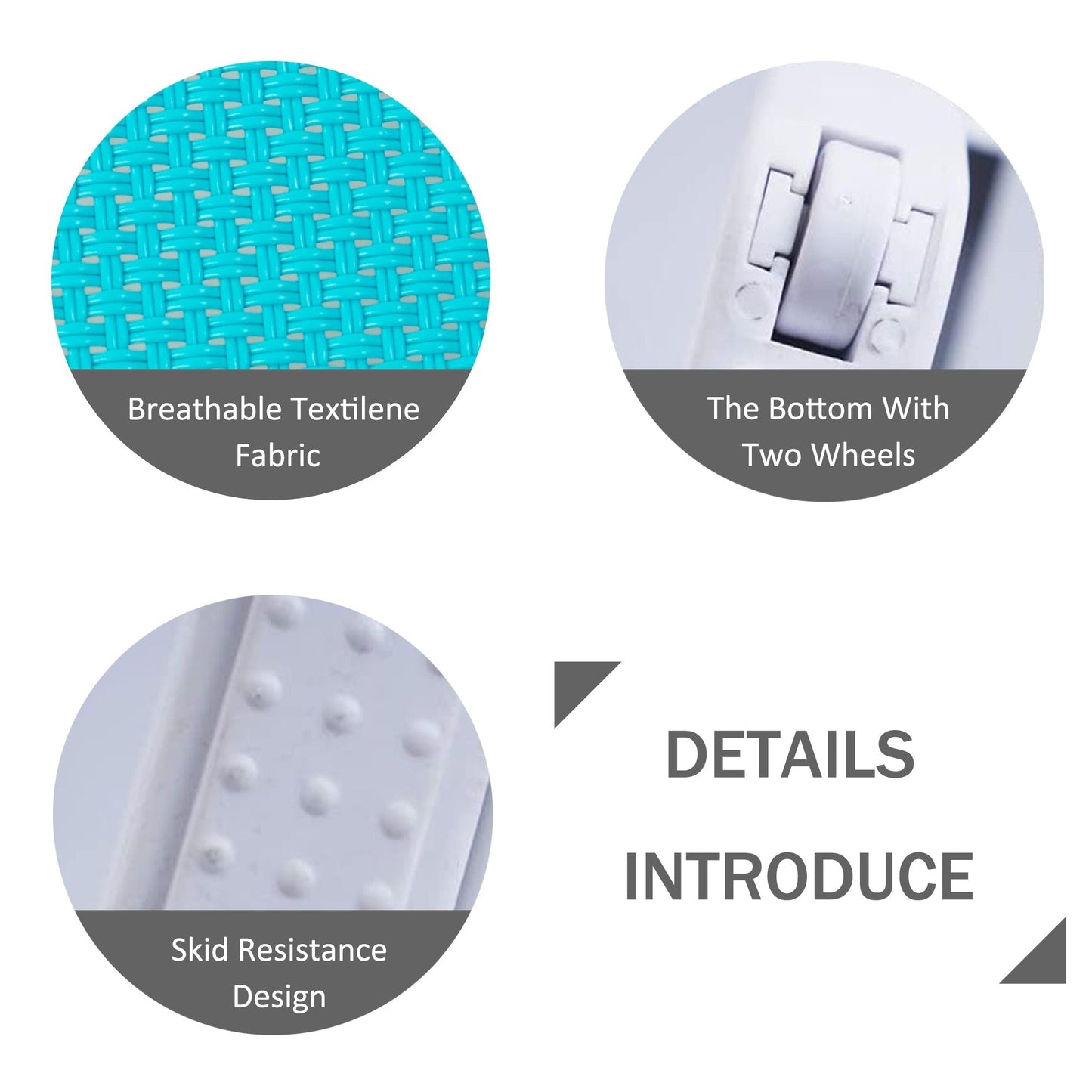 Chaise longue de jardin inclinable et réglable Kozyard Alan, entièrement en aluminium et avec pieds en résine de polypropylène.