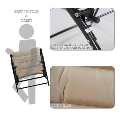 Kozyard Elsa Ensemble de meubles de jardin pliants pour bistro, 3 pièces, avec coussins