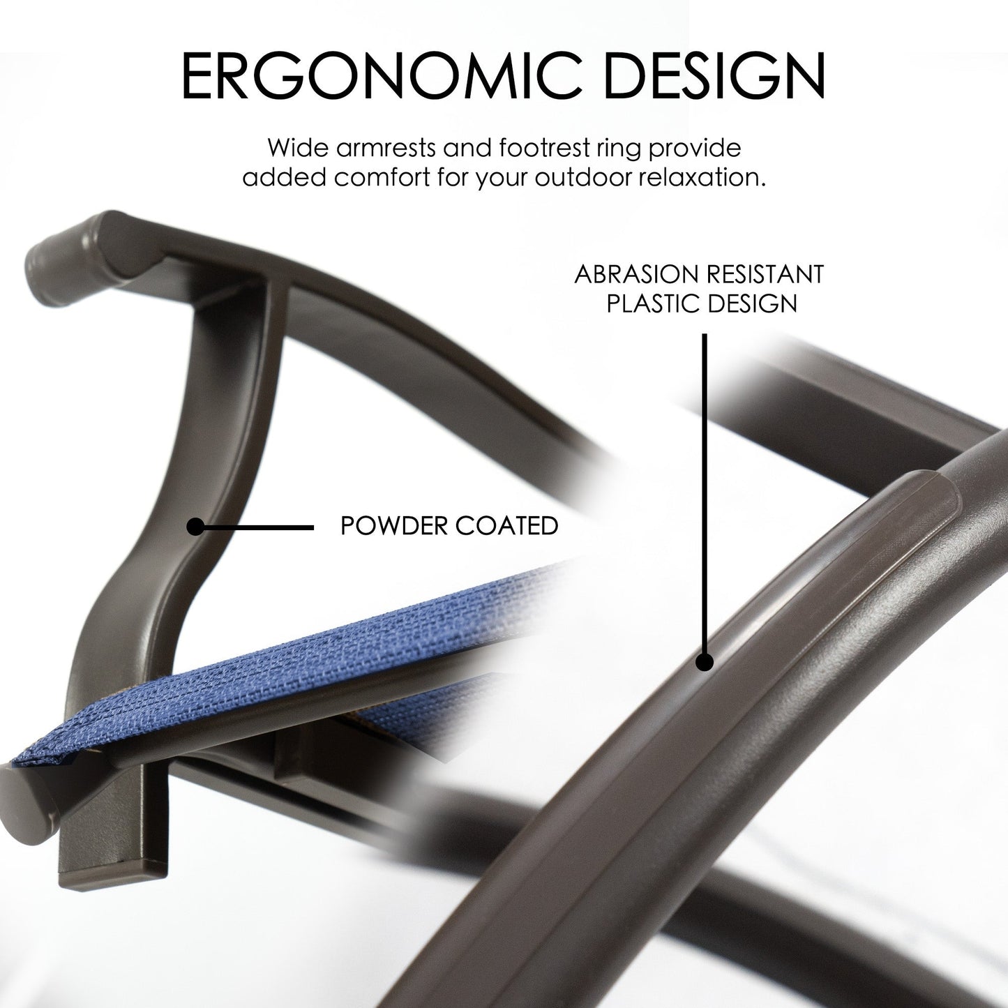 Kozyard Isabella - Ensemble de tabourets/chaises de bar pivotants à hauteur réglable