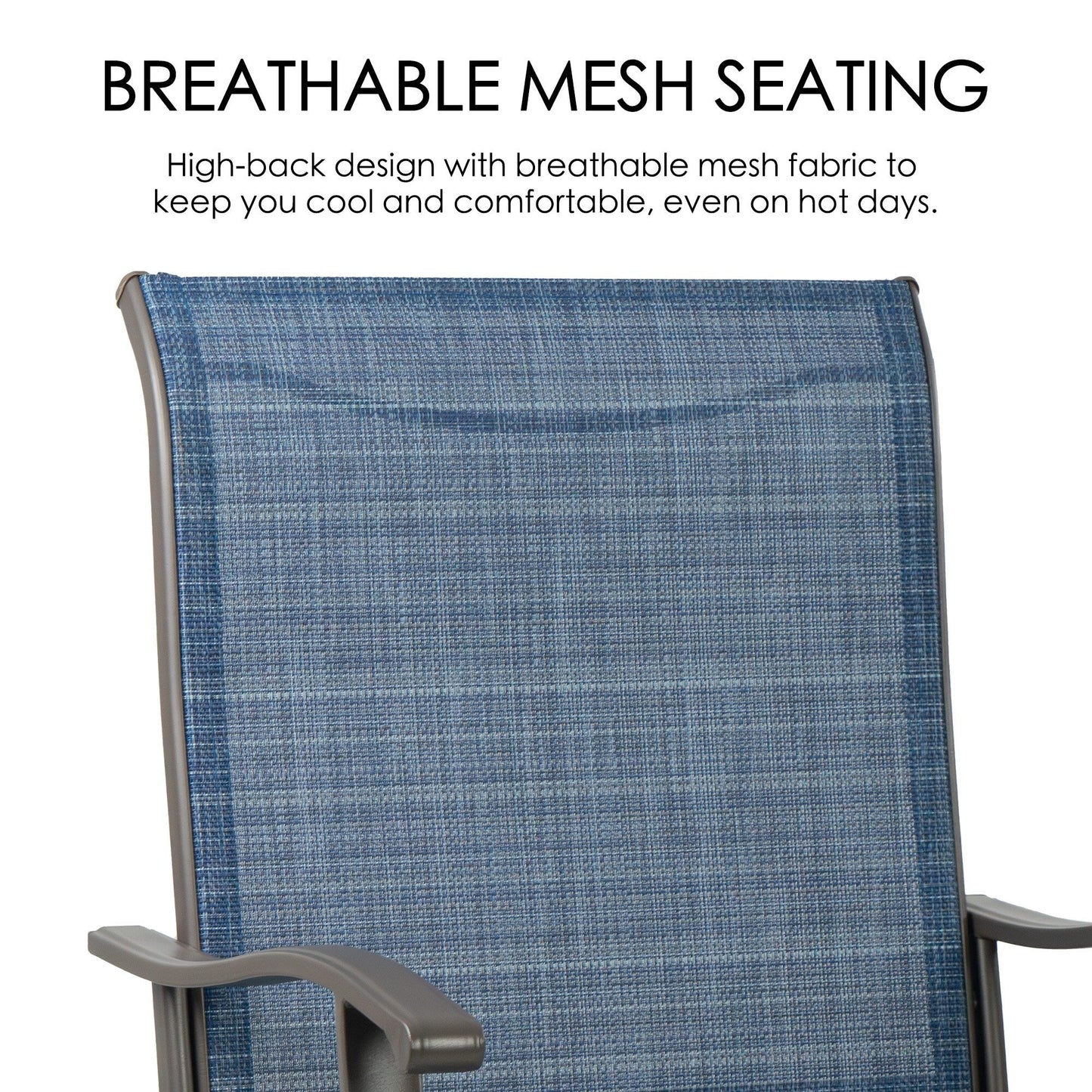 Kozyard Isabella - Ensemble de tabourets/chaises de bar pivotants à hauteur réglable