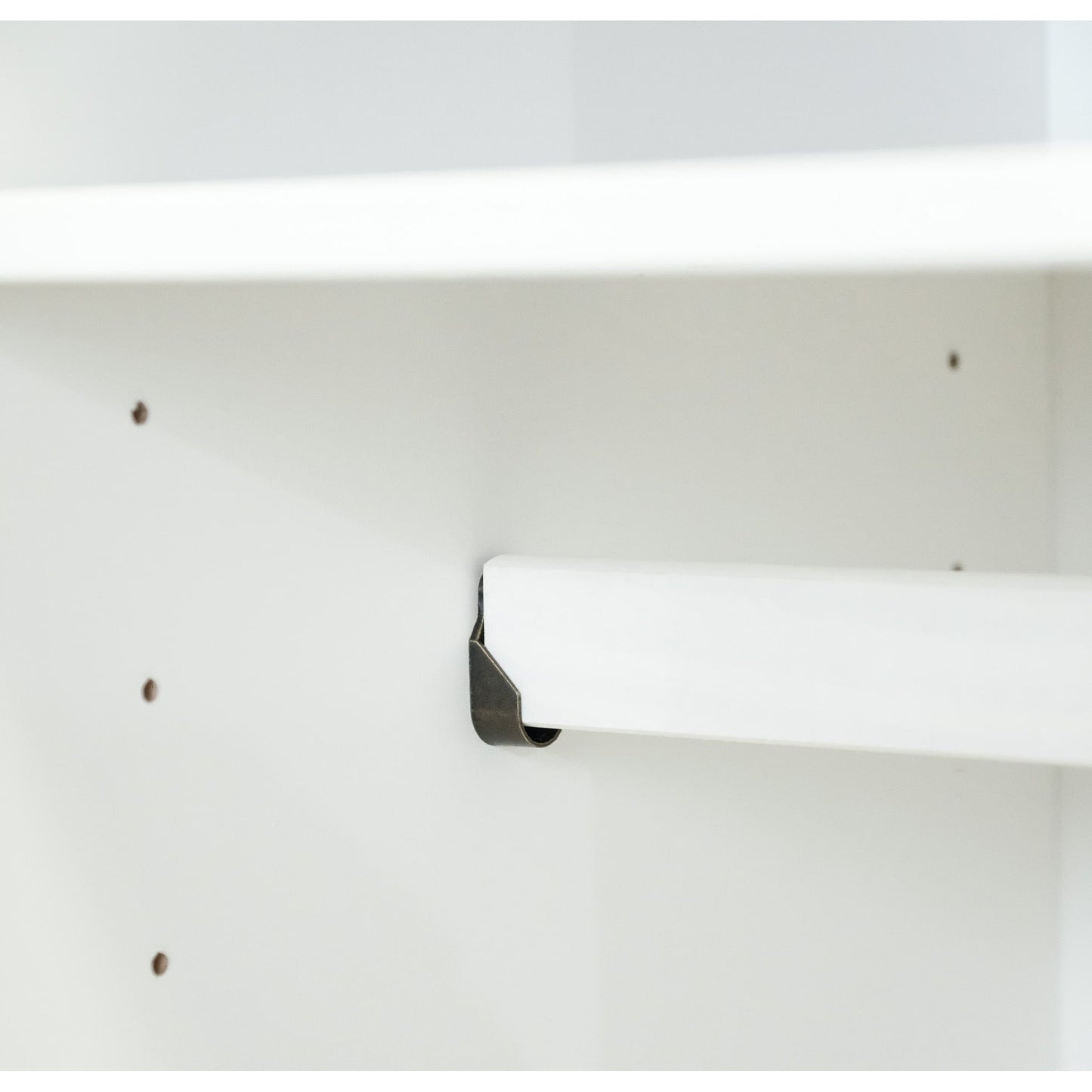 Palace Imports Armoire Kyle 4 portes en bois massif avec portes en bois massif ou en miroir