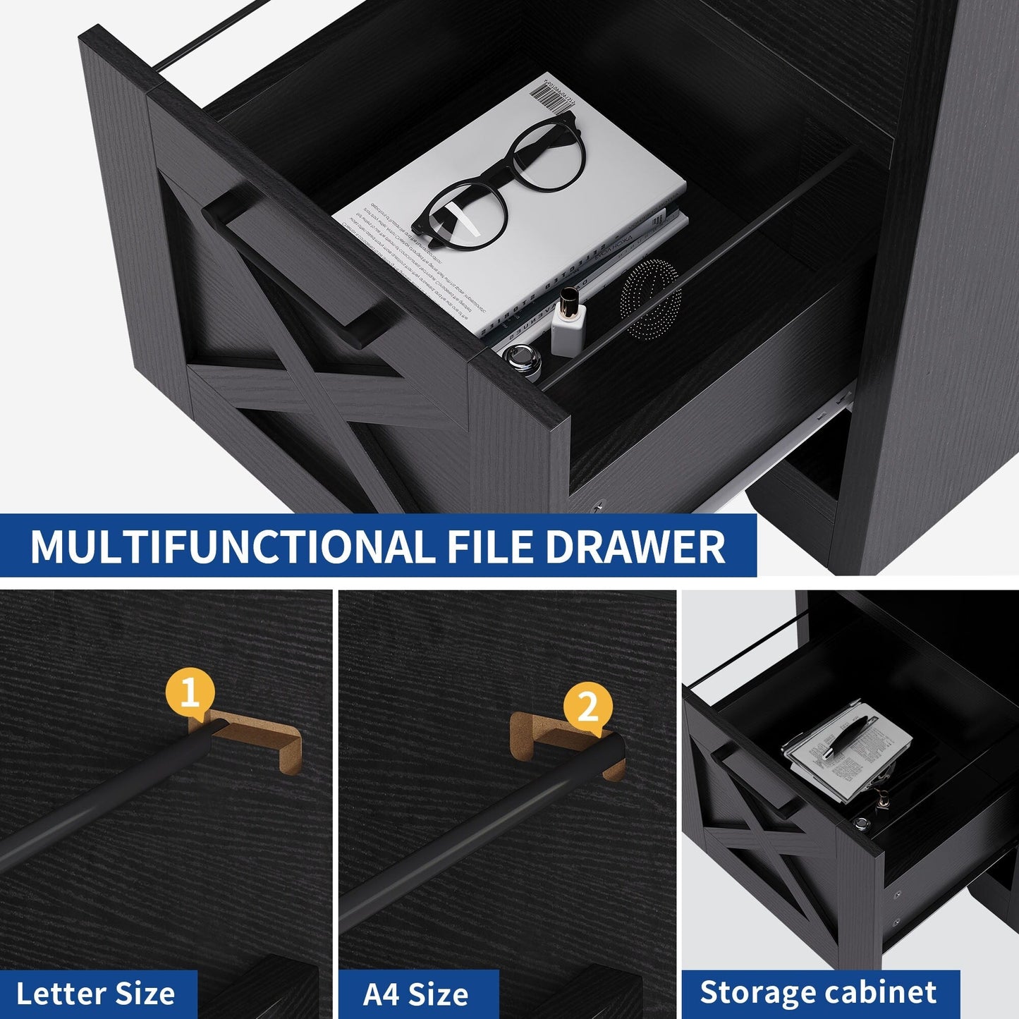 Bureau de jeu en forme de L Moasis, bureau d'ordinateur d'angle de 59 pouces avec support de moniteur