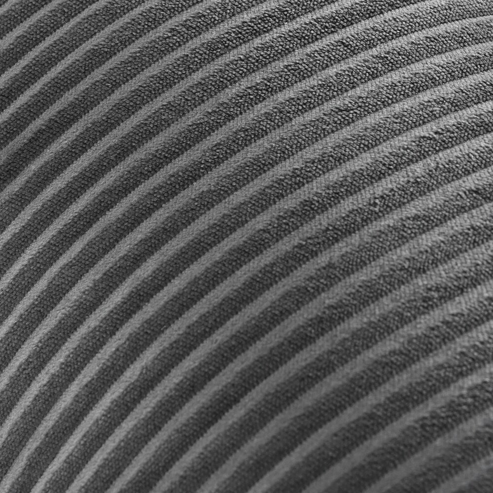 Canapé-lit modulaire en forme de L en tissu cordou