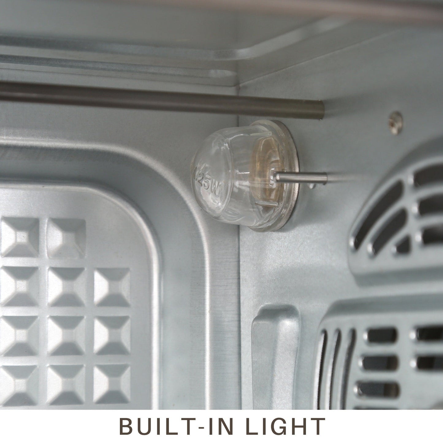 Four à convection, rotisserie et friteuse à air LNC 12-en-1, grand modèle de 34 QT pour comptoir - 19,5 L x 15 l x 12,5 H (cm)