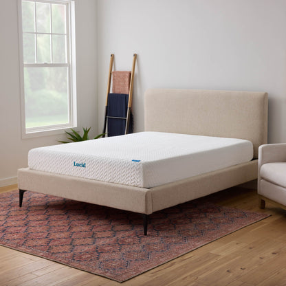 Matelas en mousse à mémoire de forme avec gel de luxe Lucid de 10 pouces