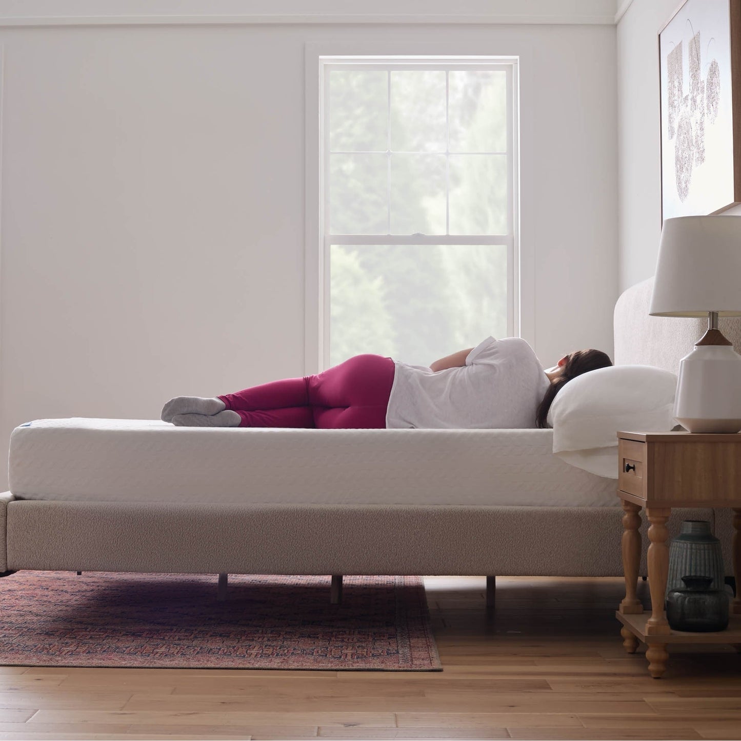 Matelas en mousse à mémoire de forme avec gel de luxe Lucid de 10 pouces