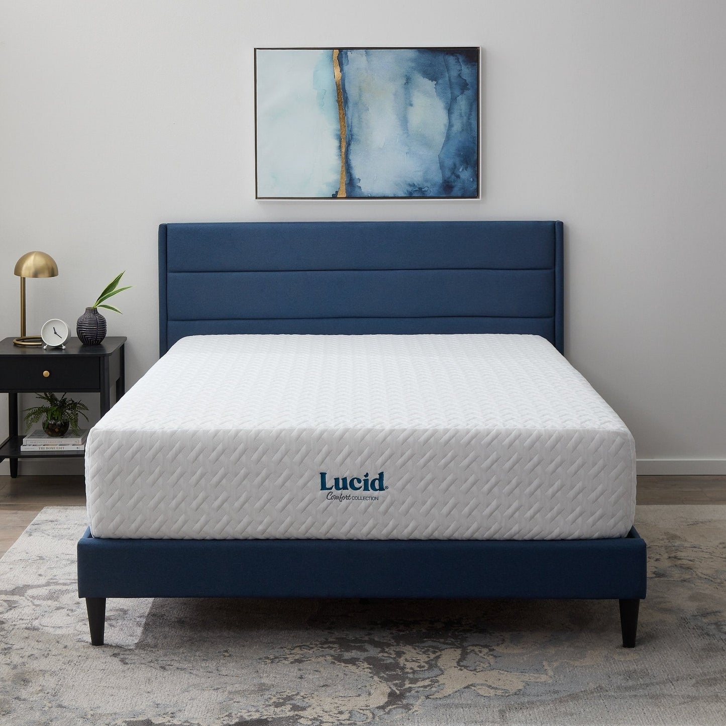 Matelas en mousse à mémoire de forme avec gel Lucid de 14 pouces