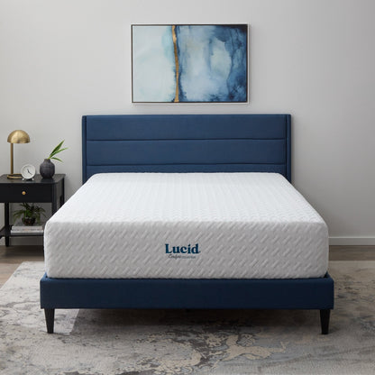 Matelas en mousse à mémoire de forme avec gel Lucid de 14 pouces