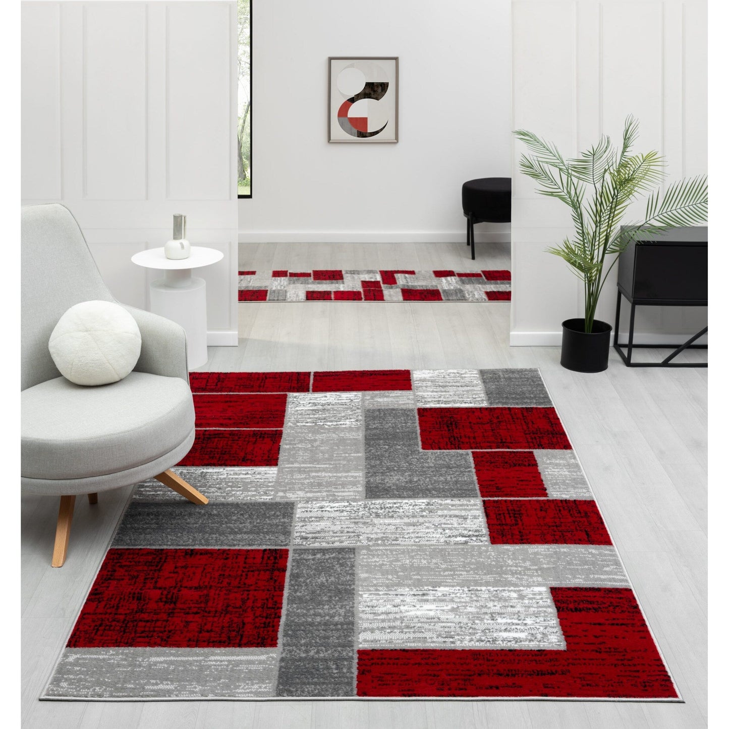 L'Baiet Verena Geometric Area Rug