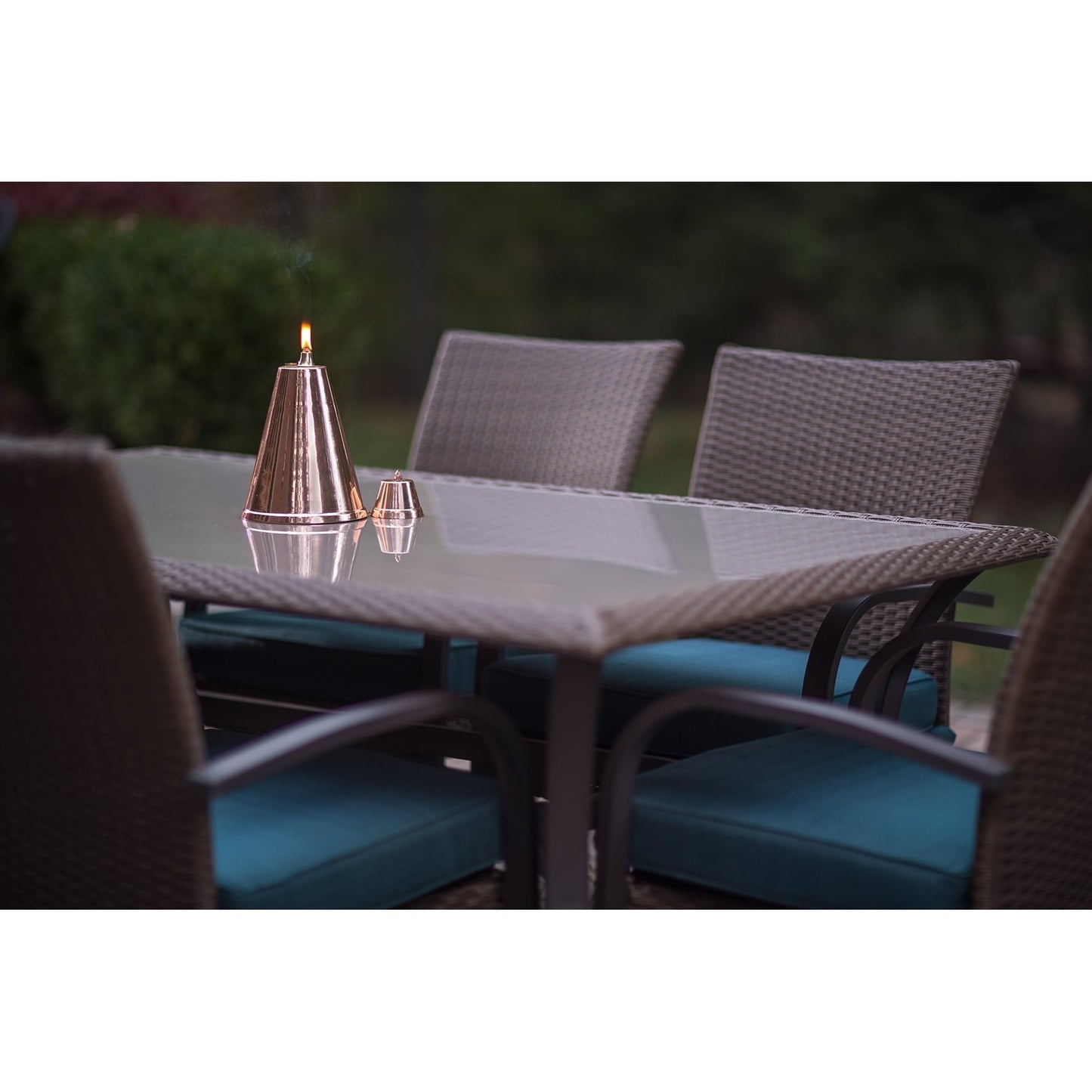 Large Hawaiian Cone Tiki Torch