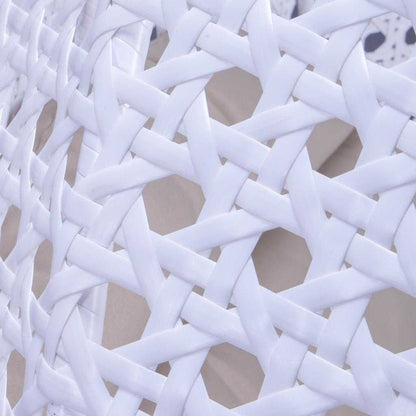 Chaise suspendue en forme d'œuf pour 2 personnes LeisureMod avec support - Hamac balançoire en rotin tressé pour intérieur/extérieur avec coussins