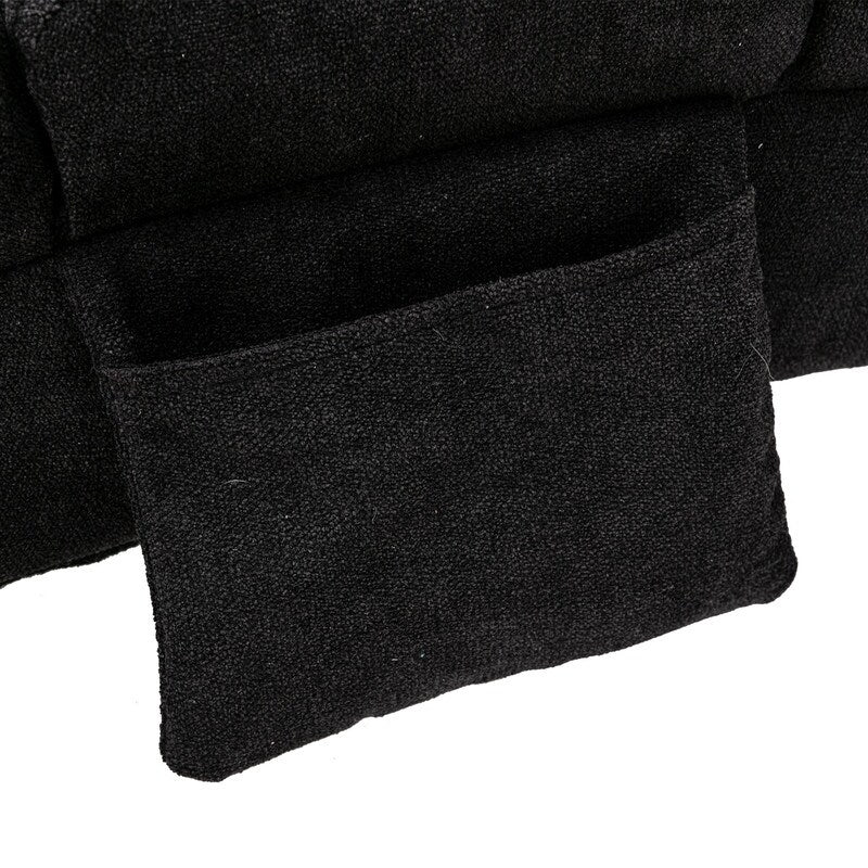 Fauteuil de massage en lin avec télécommande, fauteuil de massage électrique ergonomique, 5 modes.