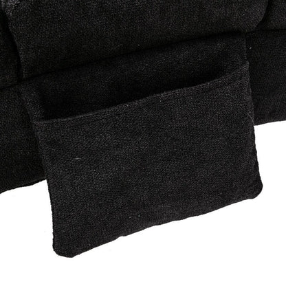 Fauteuil de massage en lin avec télécommande, fauteuil de massage électrique ergonomique, 5 modes.