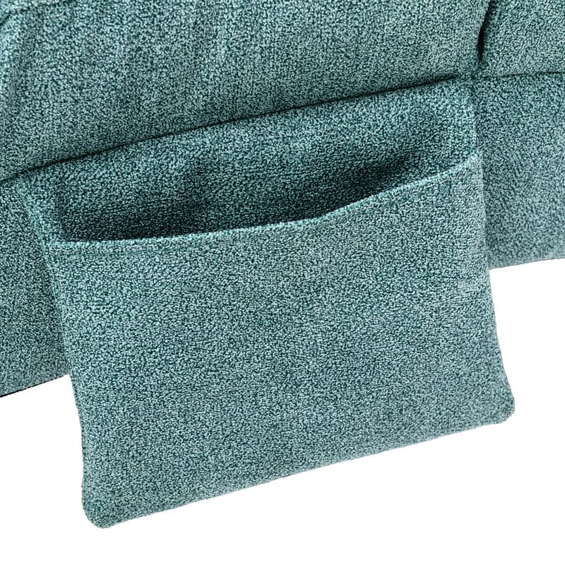 Fauteuil de massage en lin avec télécommande, fauteuil de massage électrique ergonomique, 5 modes.