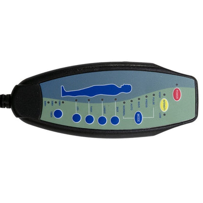 Fauteuil de massage en lin avec télécommande, fauteuil de massage électrique ergonomique, 5 modes.