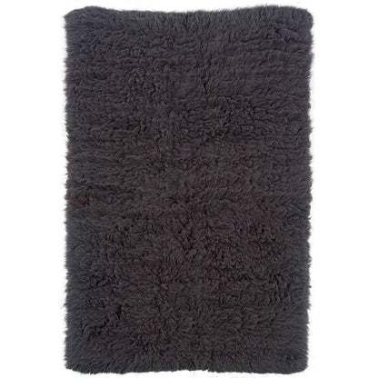 Linon Flokati Wool Thick Area Rug