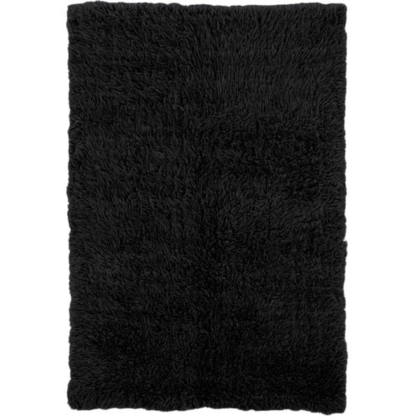 Linon Flokati Wool Thick Area Rug