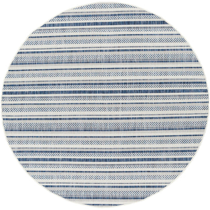 Livabliss Eagean Bohemian Stripe Outdoor Area Rug