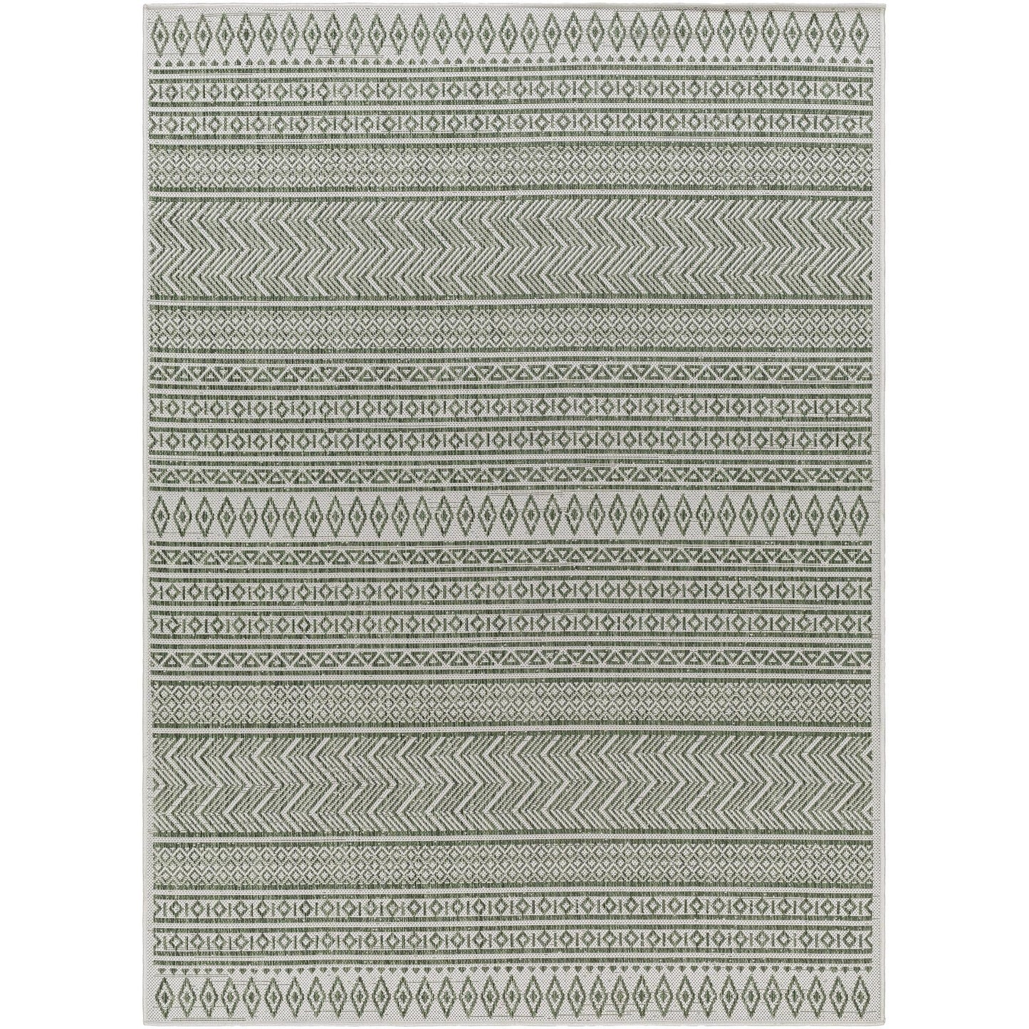 Livabliss Eagean Bohemian Tribal Outdoor Area Rug