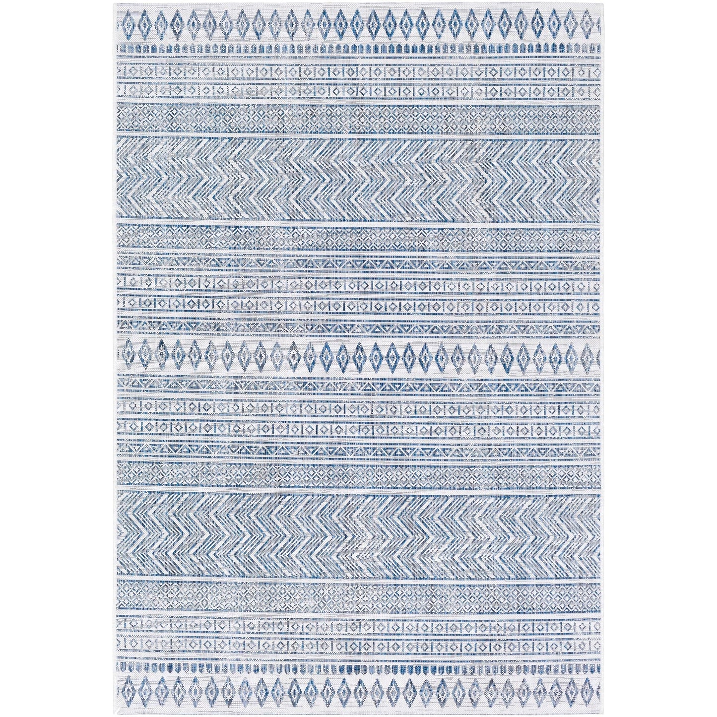 Livabliss Eagean Bohemian Tribal Outdoor Area Rug