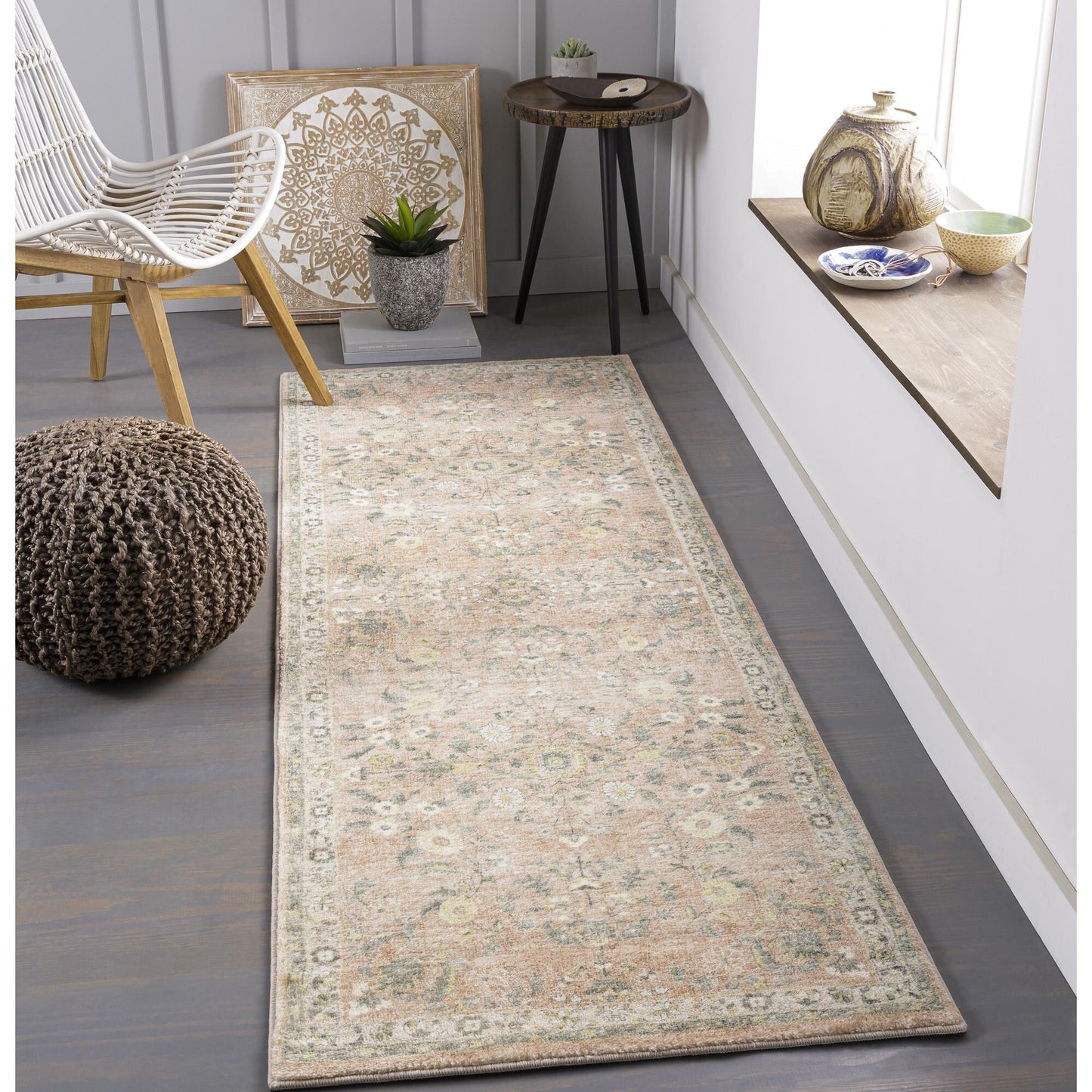 Livabliss Erin Updated Traditional Floral & Botanical Area Rug