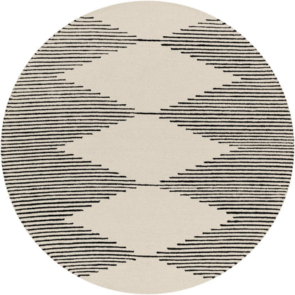 Livabliss Granada Minimalist Diamond Hand Tufted Area Rug