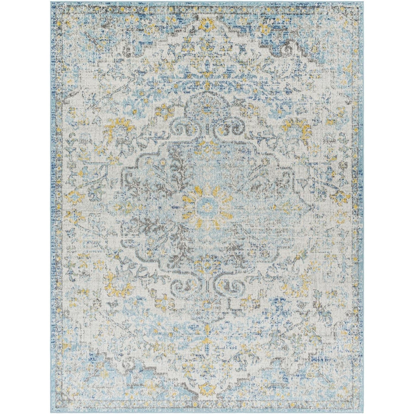 Livabliss Harput Updated Traditional Medallion Area Rug