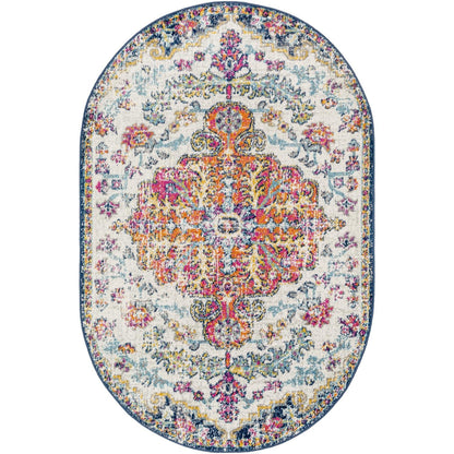 Livabliss Harput Updated Traditional Medallion Area Rug