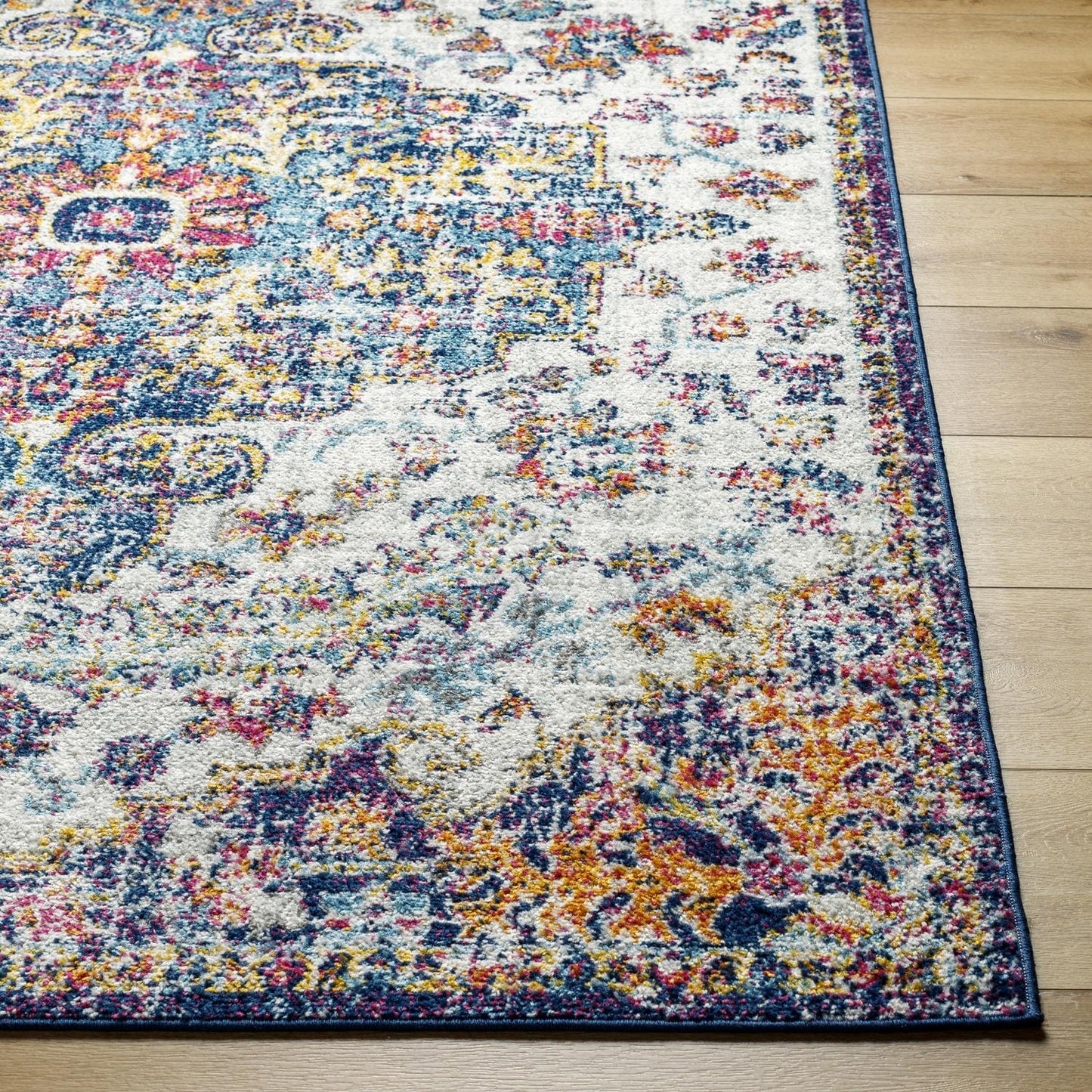 Livabliss Harput Updated Traditional Medallion Area Rug