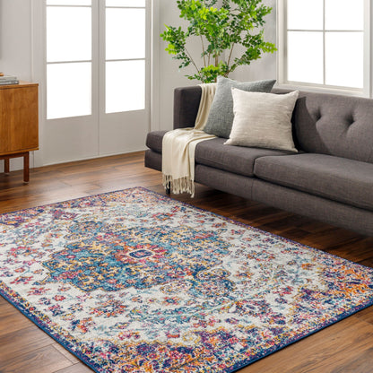 Livabliss Harput Updated Traditional Medallion Area Rug