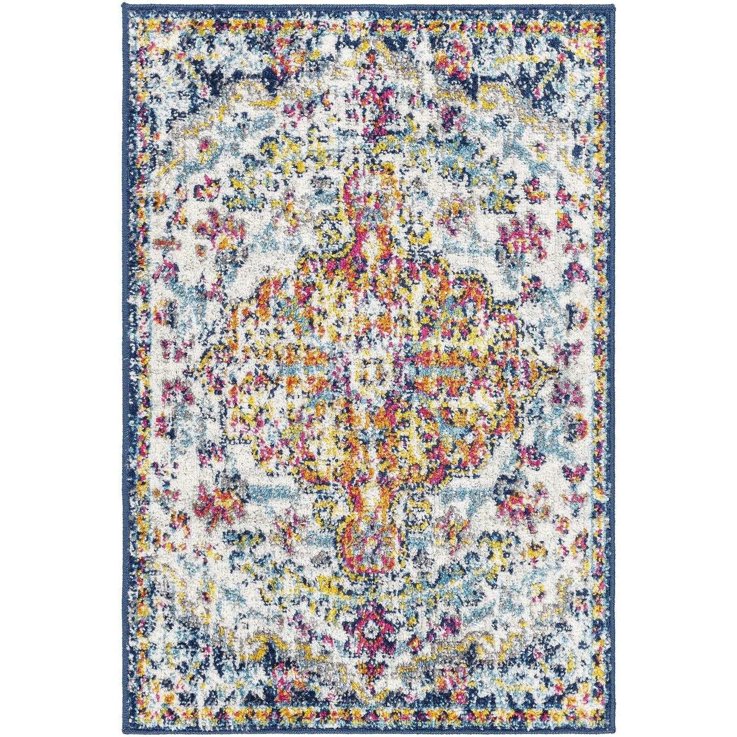 Livabliss Harput Updated Traditional Medallion Area Rug