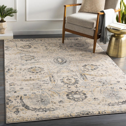 Livabliss Indigo Updated Traditional Medallion Area Rug