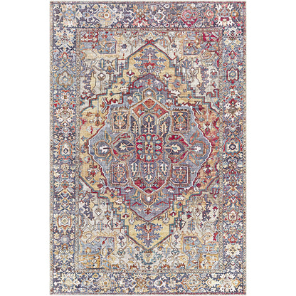 Livabliss Iris Updated Traditional Medallion Area Rug