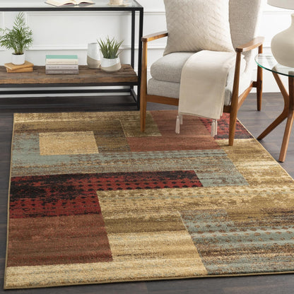 Livabliss Riley Mid-Century Geometric Area Rug