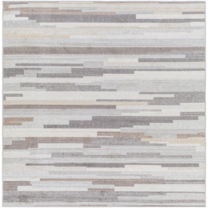Livabliss Roma Minimalist Medallion Area Rug
