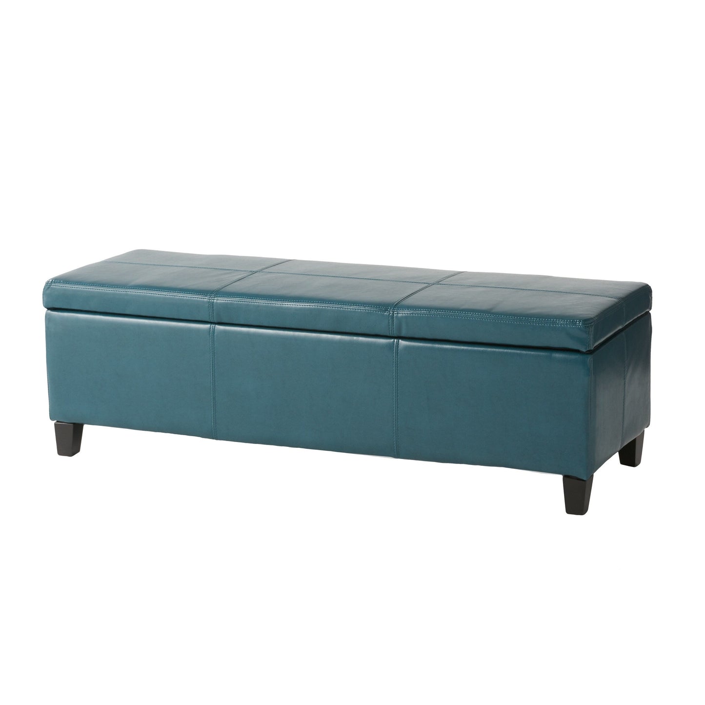 Banc de rangement Lucinda en simili cuir de Christopher Knight Home - 130,5 cm L x 44,5 cm l x 41,3 cm H