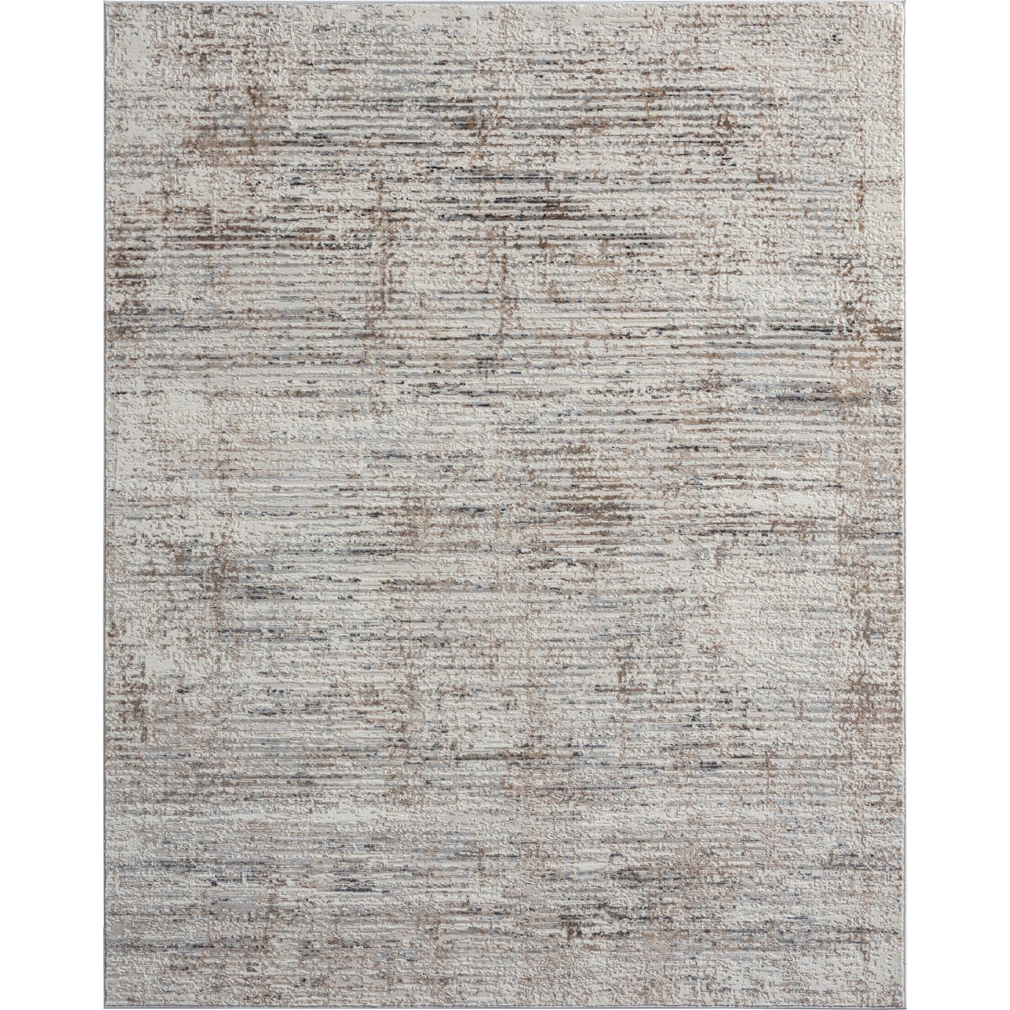Lumina High-Low Pile Modern and Contemporary Abstract Strie Area Rug