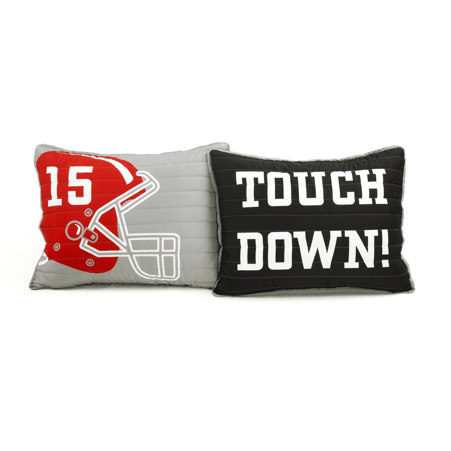 Lush Decor Drap de couette réversible pour enfant surdimensionné à motif de football américain
