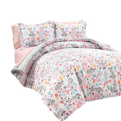 Drap-housse Lush Decor Pixie Fox avec édredon pour enfants "Retour à l'école"