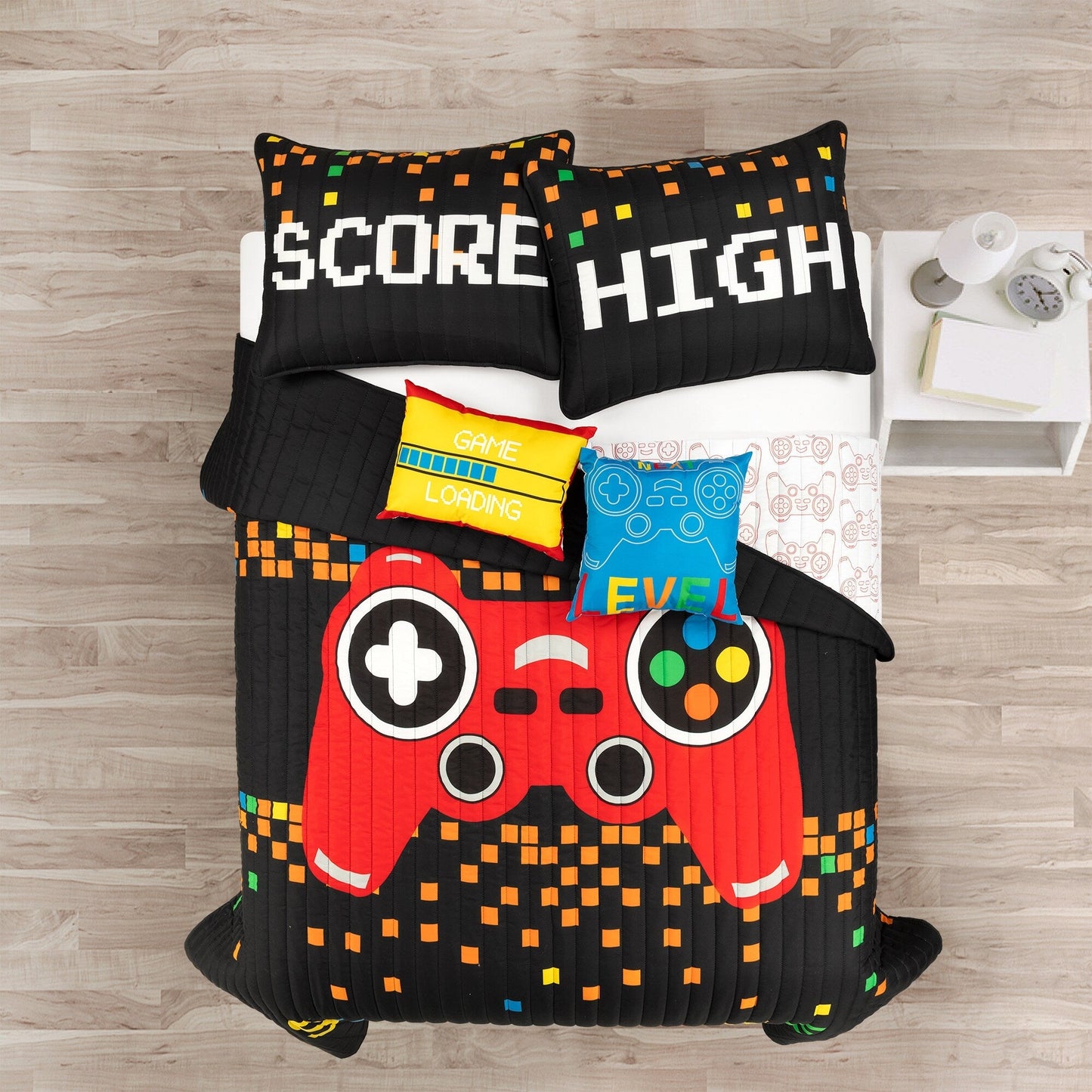 Lush Decor Video Games Kids 5-piece Quilt Set