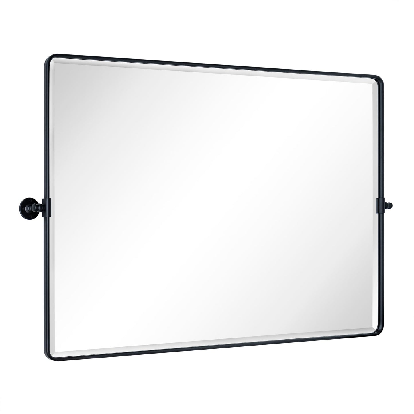 TEHOME Lutalo miroir de salle de bain/coiffeuse horizontal biseauté