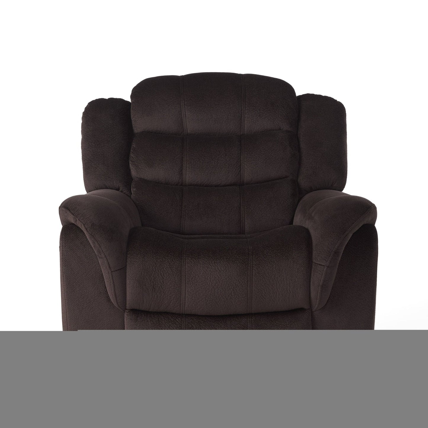 Fauteuil inclinable surdimensionné de luxe pour une relaxation ultime.