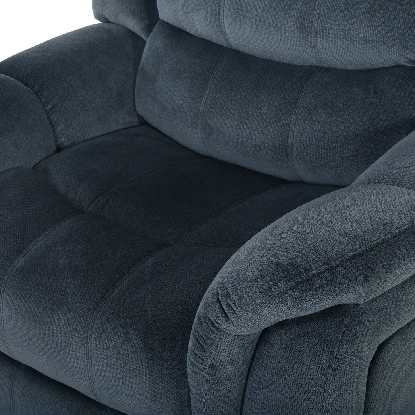 Fauteuil inclinable surdimensionné de luxe pour une relaxation ultime.