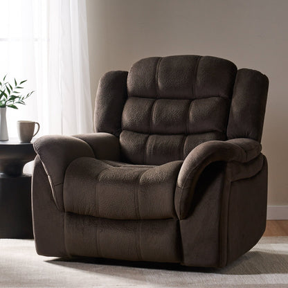 Fauteuil inclinable surdimensionné de luxe pour une relaxation ultime.