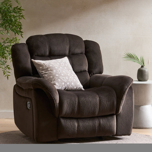 Fauteuil inclinable surdimensionné de luxe pour une relaxation ultime.