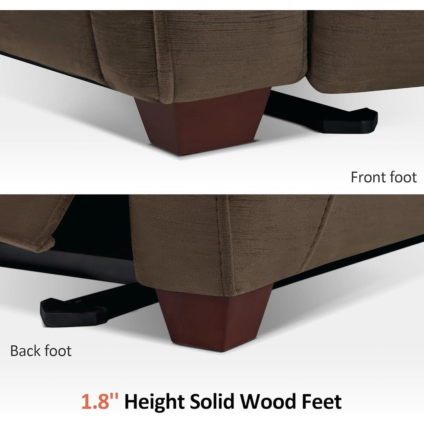 MCombo Zero Fauteuil inclinable électrique à dossier basculant avec appuie-tête réglable, parfait pour les petits espaces et les véhicules de loisirs, tissu ST257