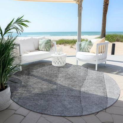 Machine Washable Indoor/ Outdoor Chantille Contemporary Ombre Rug