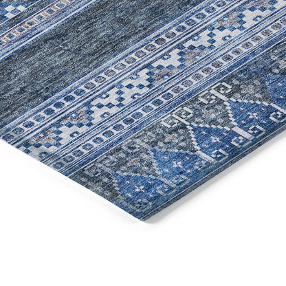 Machine Washable Indoor/ Outdoor Chantille Tribal Boho Rug