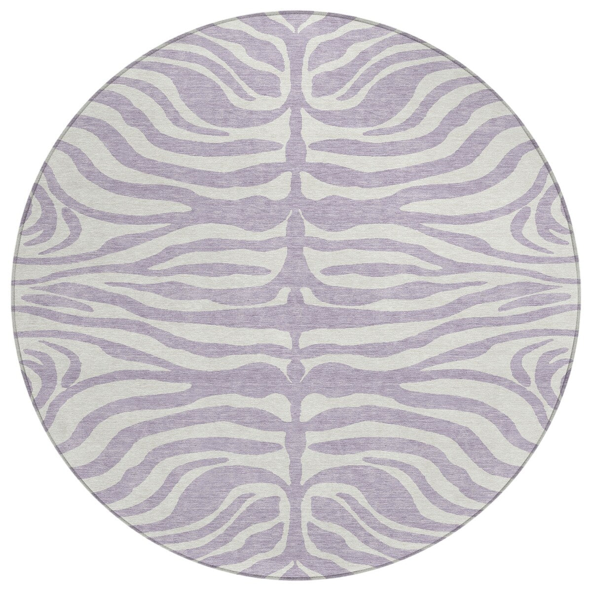 Machine Washable Indoor/ Outdoor Modern Animal Print Chantille Rug