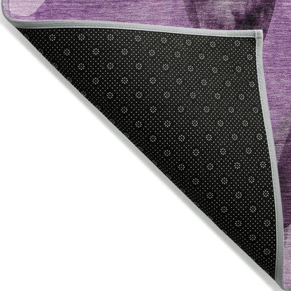 Machine Washable Indoor/ Outdoor Modern Chantille Rug